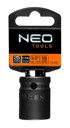 NEO TOOLS Cr-Mo Udarna nasadna glava, 1/2", 19 x 38 mm